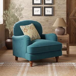 Beatrice II Velvet Armchair