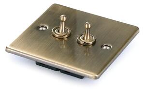 2 Gang 2 Way Light Switch