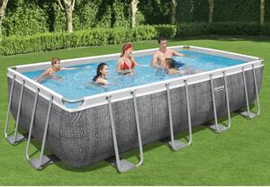 Bestway Power Steel Swimming Pool Set Rectangular 549x274x122 cm