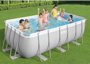 Bestway Power Steel Swimming Pool Set Rectangular 412x201x122 cm