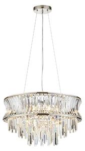Barnwell Tiered Pendant in Warm Brass