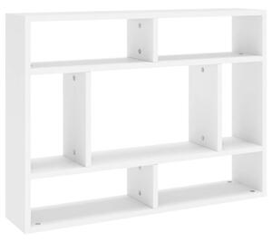Wall Shelf White 75x16x55 cm Engineered Wood