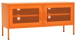 TV Cabinet Orange 105x35x50 cm Steel