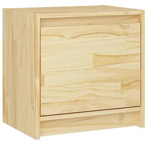 Bedside Cabinet 40x30.5x40 cm Solid Pinewood