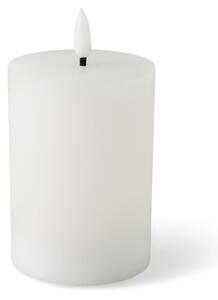 LED pillar candle 10 cm - 7 x 10 cm. - White - Søstrene Grene