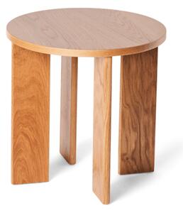 Side table - Oak/MDF. Ø40 x 40 cm. - Nature - Søstrene Grene