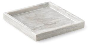 Decorative tray - Marble. 20 x 20 cm. - Brown - Søstrene Grene