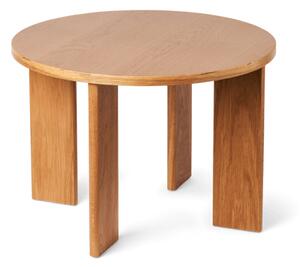 Side table - Oak/MDF. Ø50 x 35 cm. - Nature - Søstrene Grene
