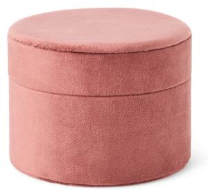 Jewellery box - Ø13.2 x 8.5 cm. - Dusty Rose - Søstrene Grene