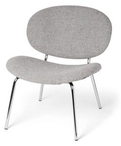 Lounge chair - 75.5 x 67 x 78.5 cm. - Grey - Søstrene Grene