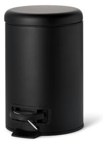 Bathroom bin - Iron. 25 x 22 cm. - Black - Søstrene Grene