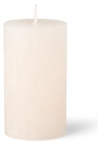 Pillar candle 12 cm - Paraffin wax. Ø6.8 x 12 cm. - Off White - Søstrene Grene