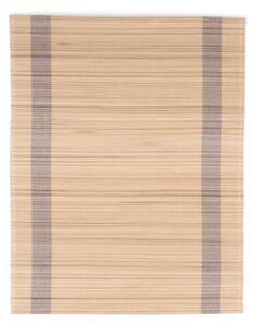 Placemat - Bamboo. 45 x 35 cm. - Electric Blue - Søstrene Grene