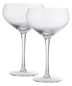 Wine glasses 2-pack - Glass. Ø11.1 x 18 cm. - Clear - Søstrene Grene