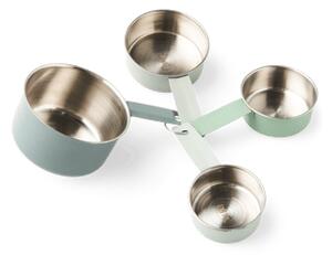 Measuring cup set - Stainless steel. 4 pcs. - Thyme Green - Søstrene Grene