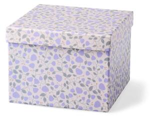 Box - Paper. 19 x 19 x 14 cm. - Off White - Søstrene Grene