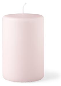 Pillar candle 12 cm - Paraffin. 7.7 x 12 cm. - Dusty Rose - Søstrene Grene