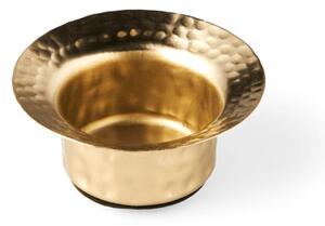 Tealight holder - Iron. Ø7.2 x 3 cm. - Gold - Søstrene Grene