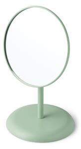 Table mirror - Metal/glass. Ø17 x 27.5 cm. - Dusty Green - Søstrene Grene