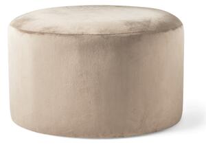 Pouffe - 50 x 30 cm. - Light Brown - Søstrene Grene