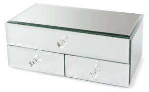 Jewellery box - 21 x 13 x 8.5 cm. - Clear - Søstrene Grene