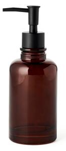 Soap dispenser - Glass. 20.5 x 7 cm. - Brown - Søstrene Grene