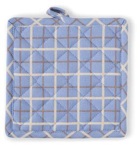 Potholder - Cotton/polyester. 19 x 19 cm. - Misty Blue - Søstrene Grene