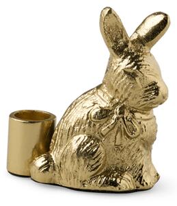 Bunny candleholder - Iron. - Gold - Søstrene Grene