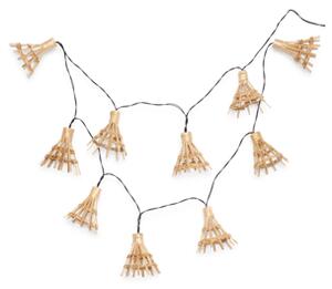 String lights - 180 cm. 10 bulbs. - Nature - Søstrene Grene