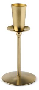 Candleholder - Iron. Ø7.8 x 16 cm. - Gold - Søstrene Grene