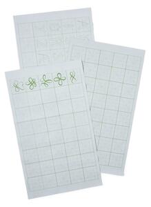 Reusable water-drawing sheets - 68 x 40 cm. 3 sheets. - Silver Grey - Søstrene Grene