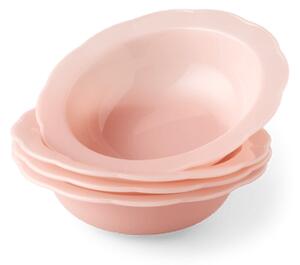 Reusable plastic bowls 4-pack - Ø15.8. 4 pcs. - Rose - Søstrene Grene