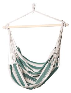 Hammock chair - Cotton/polyester/birch wood. - Dark Green - Søstrene Grene