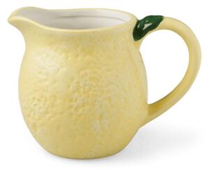 Milk jug - Dolomite. 11 cm. - Lemon - Søstrene Grene
