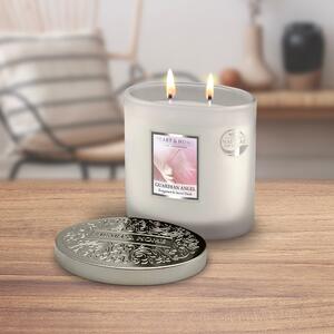 Heart and Home Ellipse Guardian Angel Multi Wick Candle White