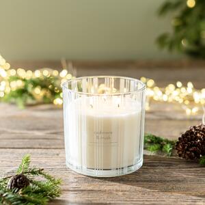 Cashmere and Musk Candle Clear