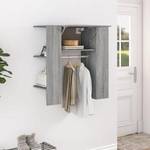 Hallway Cabinet Grey Sonoma 97.5x37x99 cm Engineered Wood