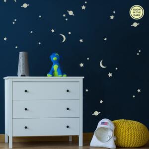 Glow in the Dark Star Wall Stickers