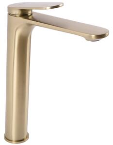 Bathroom faucet Rea Marco Brush Gold high