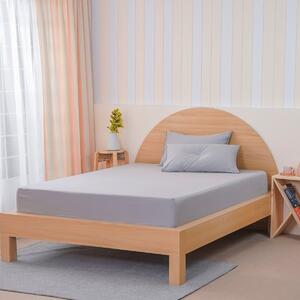 Ackly Bamboo - Dove Grey Fitted Sheet, Single
