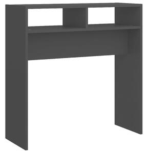 Console Table Black 78x30x80 cm Engineered Wood