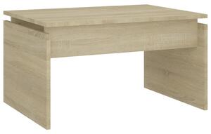 Coffee Table Sonoma Oak 68x50x38 cm Engineered Wood
