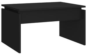 Coffee Table Black 68x50x38 cm Engineered Wood