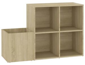 Hall Shoe Cabinet Sonoma Oak 105x35.5x70 cm Engineered Wood