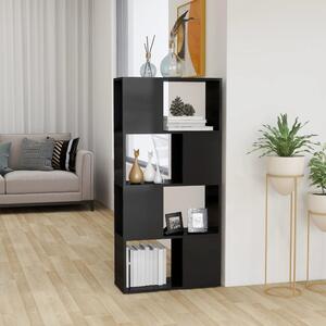Book Cabinet Room Divider High Gloss Grey 60x24x124.5 cm