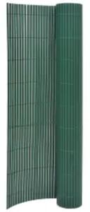 Double-Sided Garden Fence 110x400 cm Green