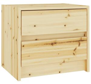 Bedside Cabinet 40x30.5x35.5 cm Solid Firwood
