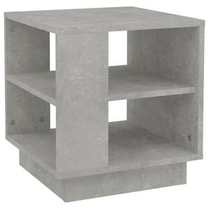 Coffee Table Concrete Grey 40x40x43 cm Engineered Wood