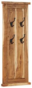 Coat Racks 2 pcs Solid Wood Acacia 38x100 cm