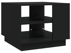 Coffee Table Black 55x55x43 cm Engineered Wood
